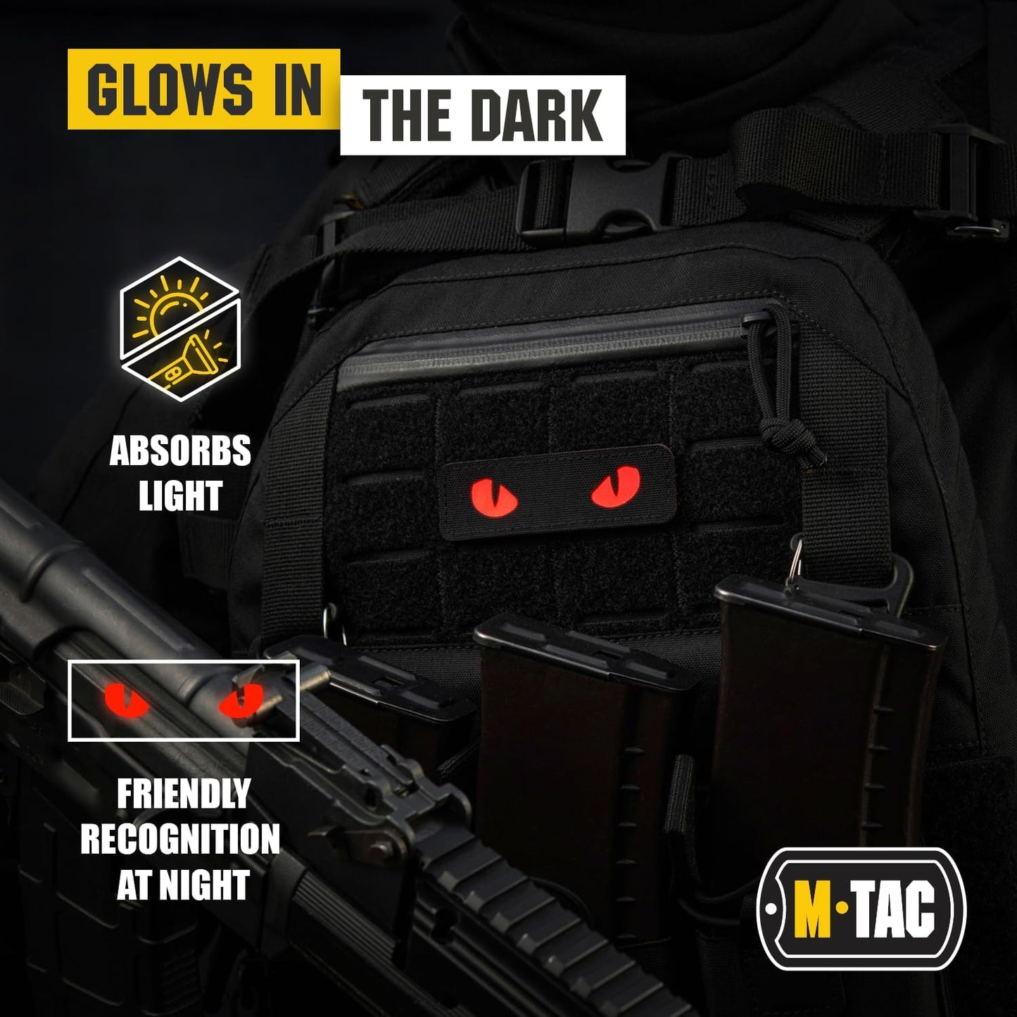 M-Tac Patch Cat Eyes Laser Cut