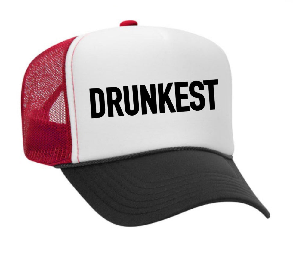 Drunkest Trucker Hat