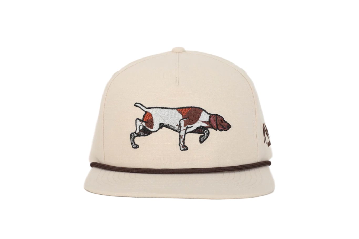 Light Khaki Pointer Ripstop Rope Hat