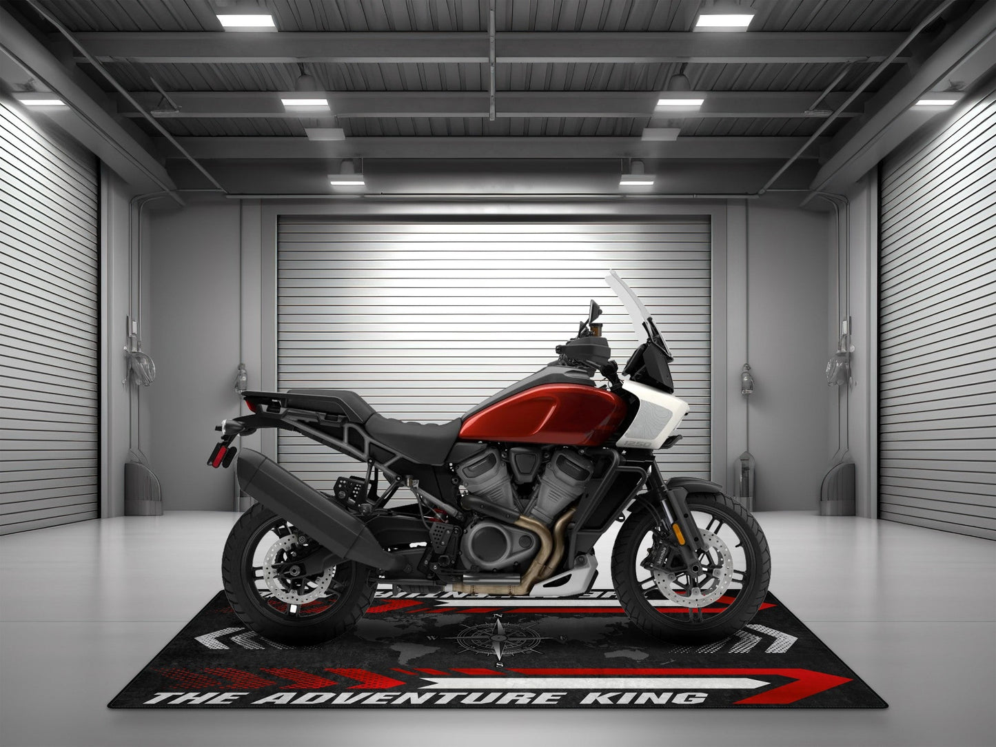 MPM Motorcycle Mat for Adventure Motorcycle "The Adventure King" - MM7341