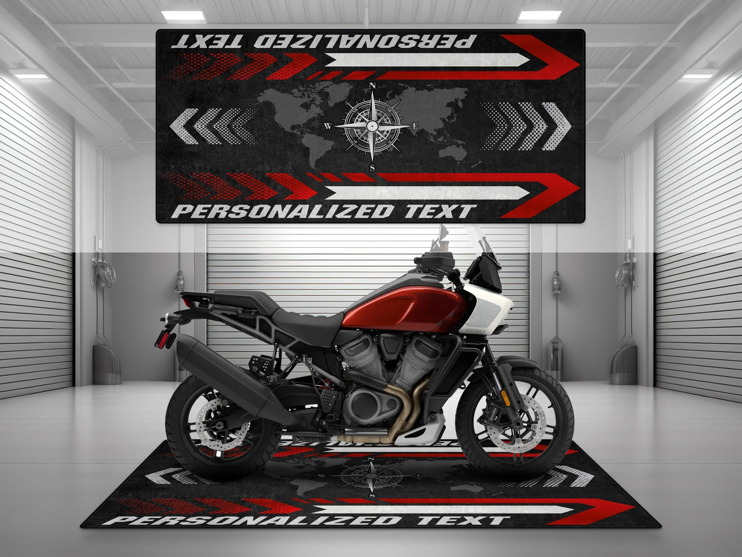 MPM Motorcycle Mat for Adventure Motorcycle "The Adventure King" - MM7341
