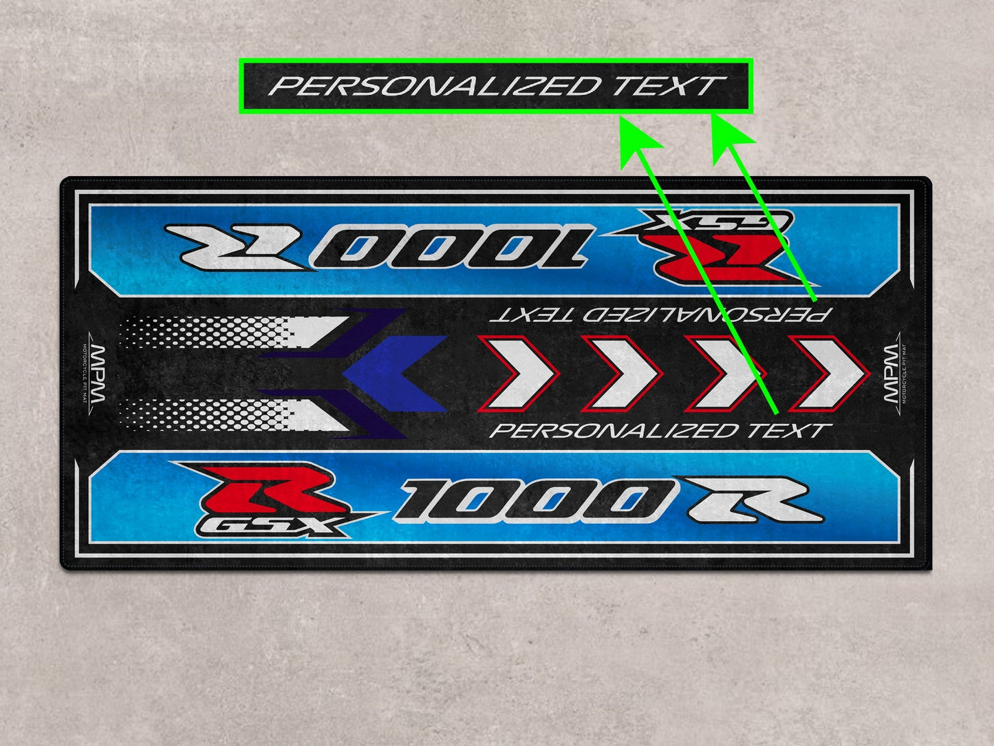 MPM Motorcycle Mat for Suzuki GSX-R1000R 2024 - MM7353