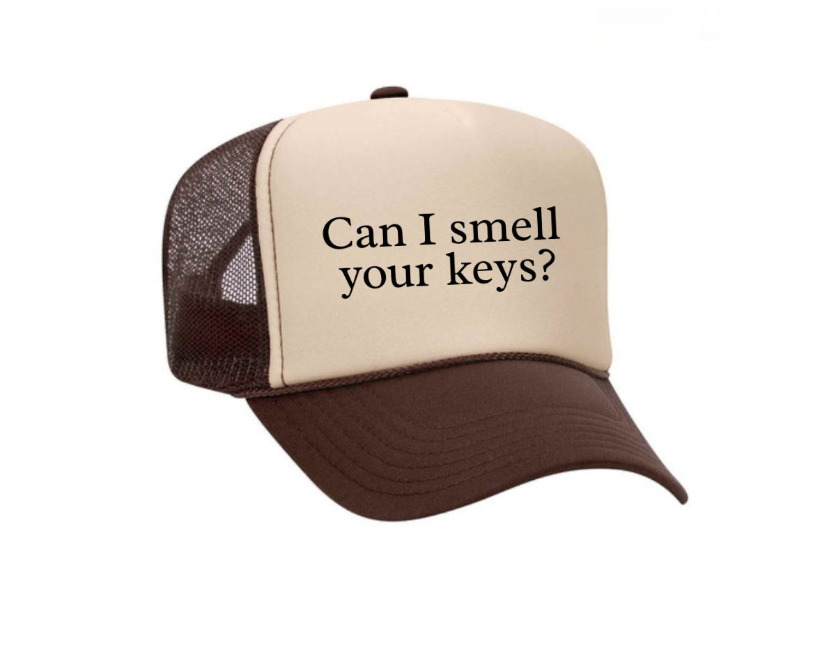 Can I Smell Your Keys? Trucker Hat