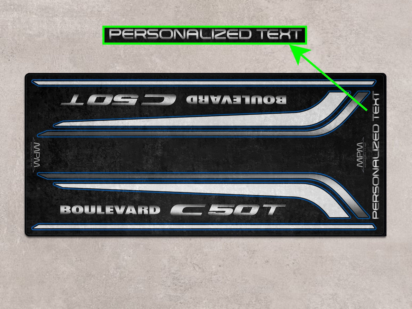 MPM Motorcycle Mat for Suzuki C50T - MM7368