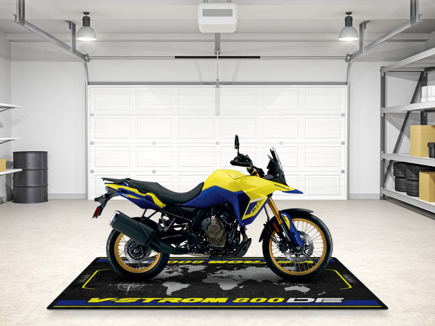 MPM Motorcycle Mat for Suzuki V-STROM 800DE - MM7373