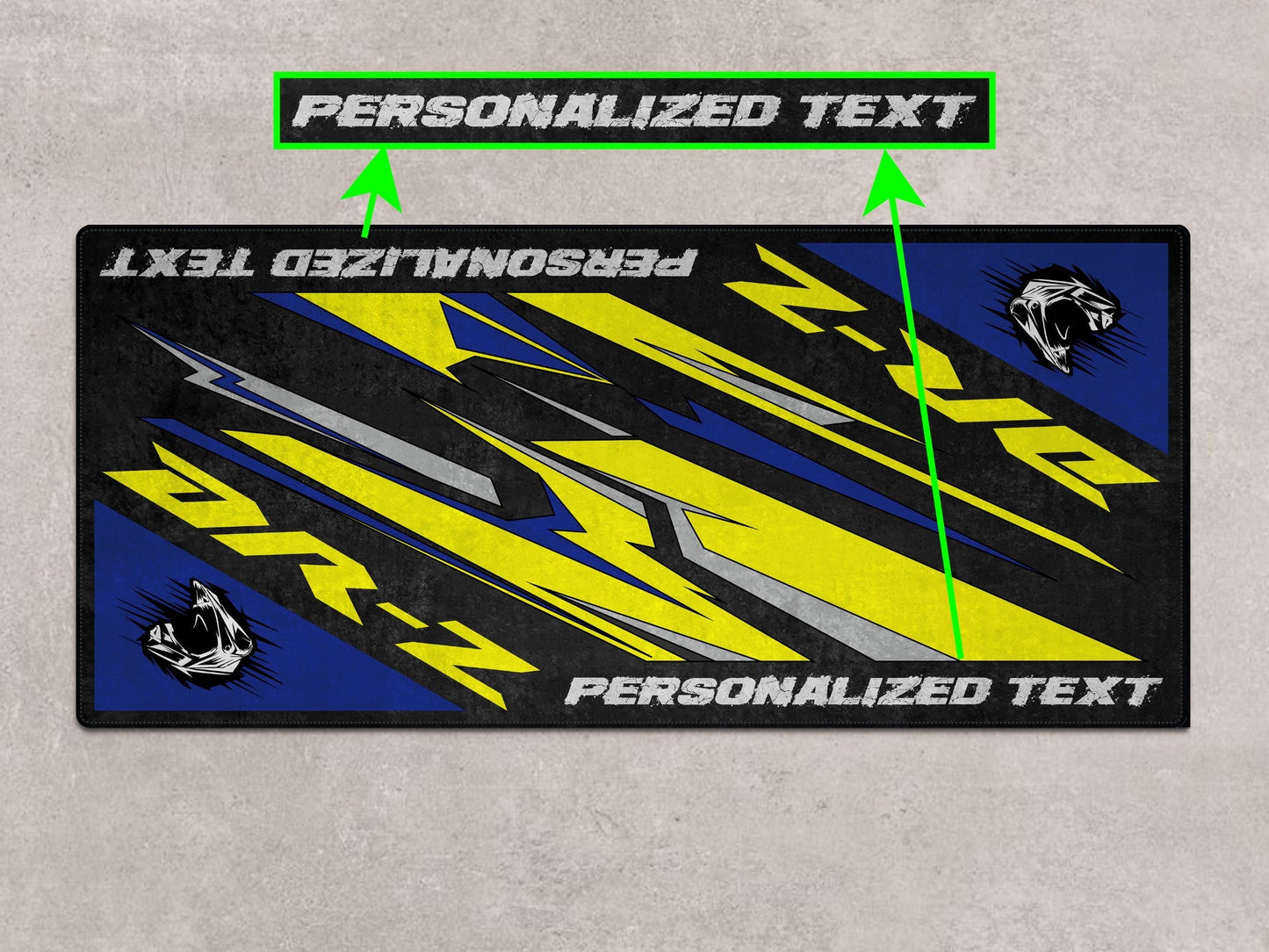 MPM Motorcycle Mat for Suzuki DR-Z - MM7382