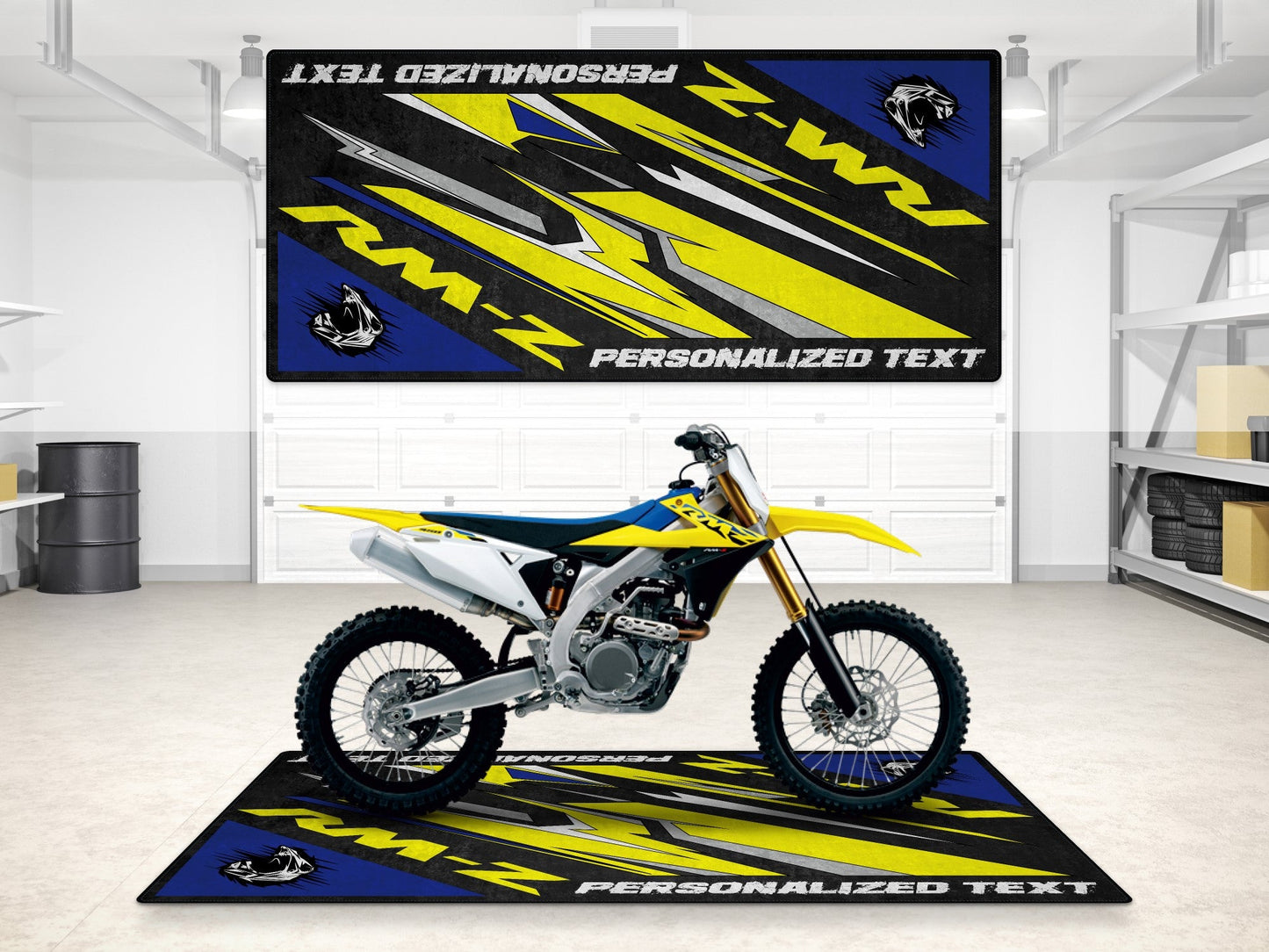 MPM Motorcycle Mat for Suzuki RM-Z - MM7383