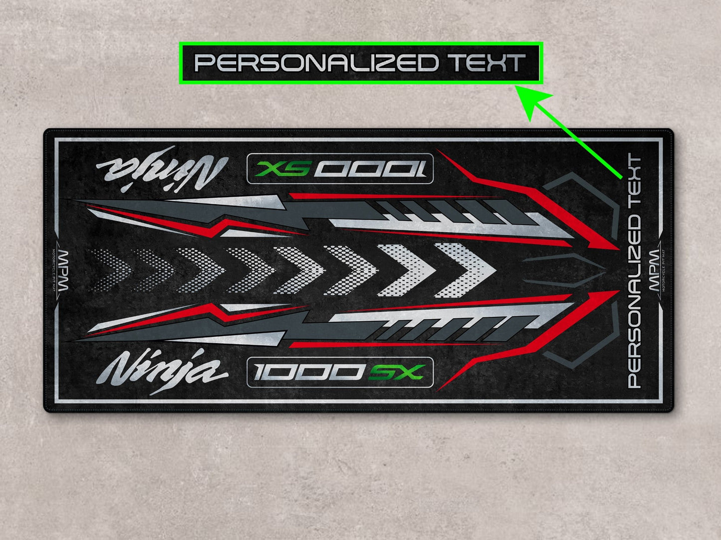 MPM Motorcycle Mat for Kawasaki 1000SX - MM7390