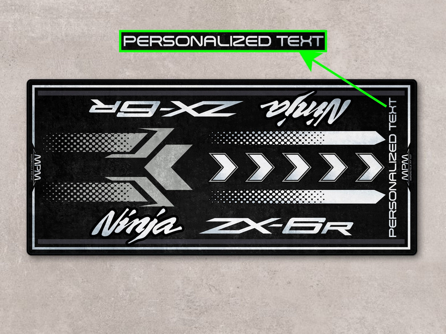 MPM Motorcycle Mat for Kawasaki ZX-6R - MM7395