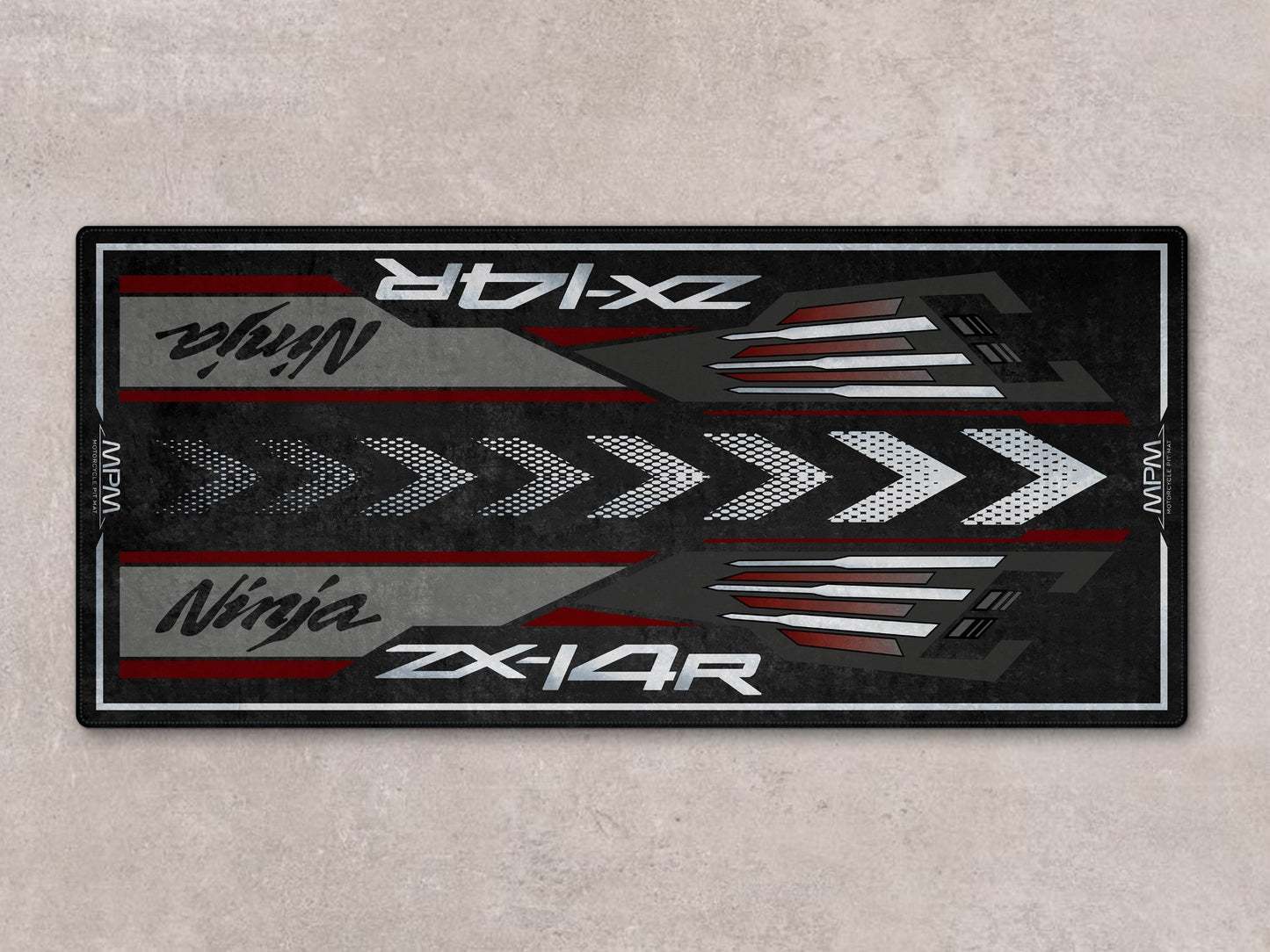 MPM Motorcycle Mat for Kawasaki Ninja ZX-14R - MM7403