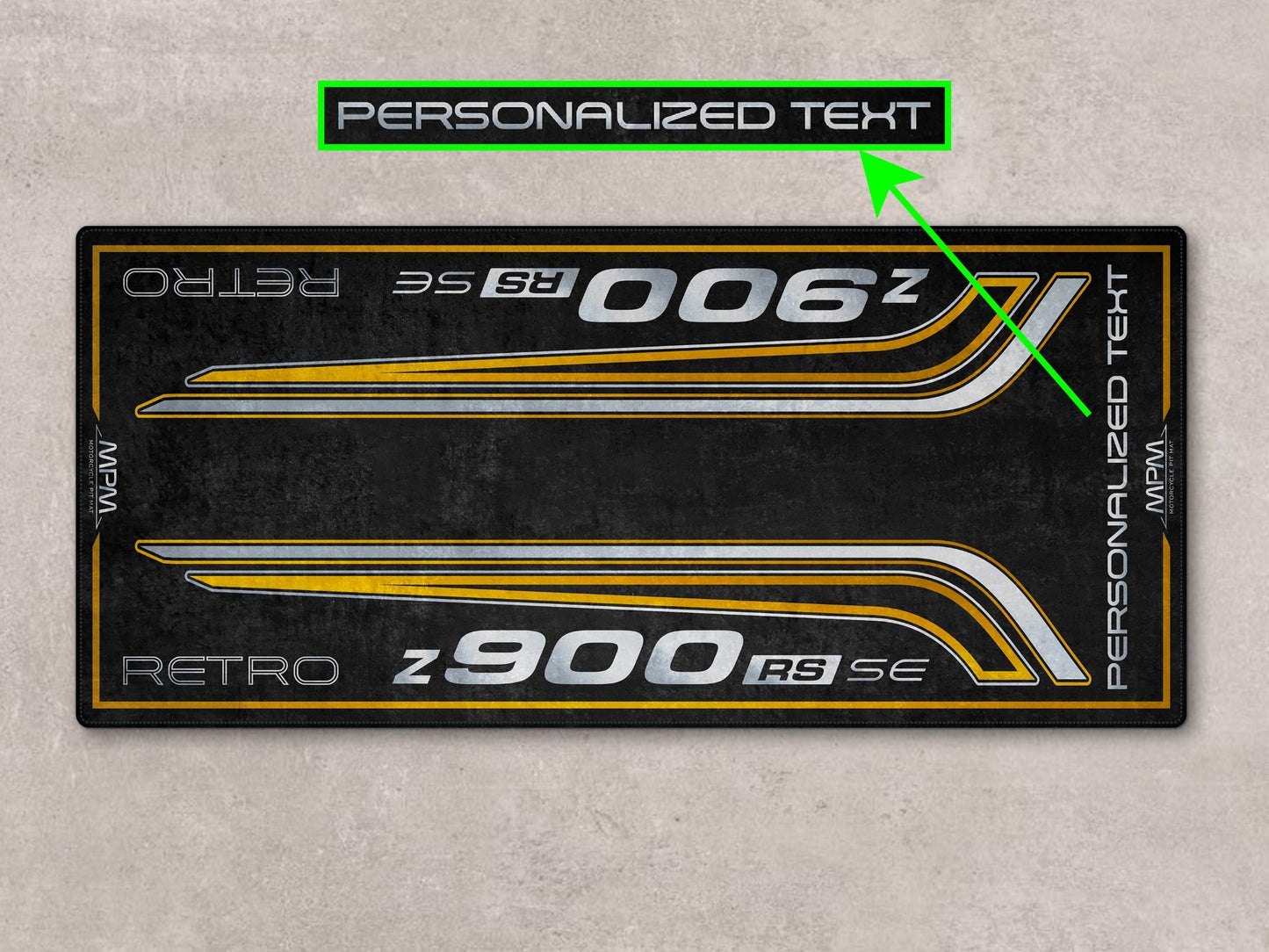 MPM Motorcycle Mat for Kawasaki Z900RS SE - MM7417