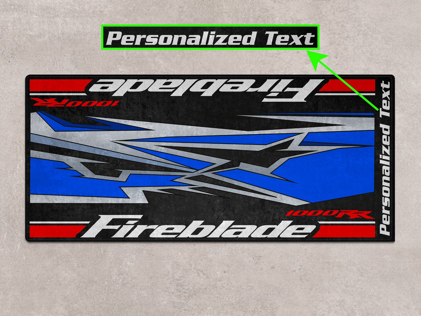 MPM Motorcycle Mat for Honda CBR1000RR Fireblade - MM7242