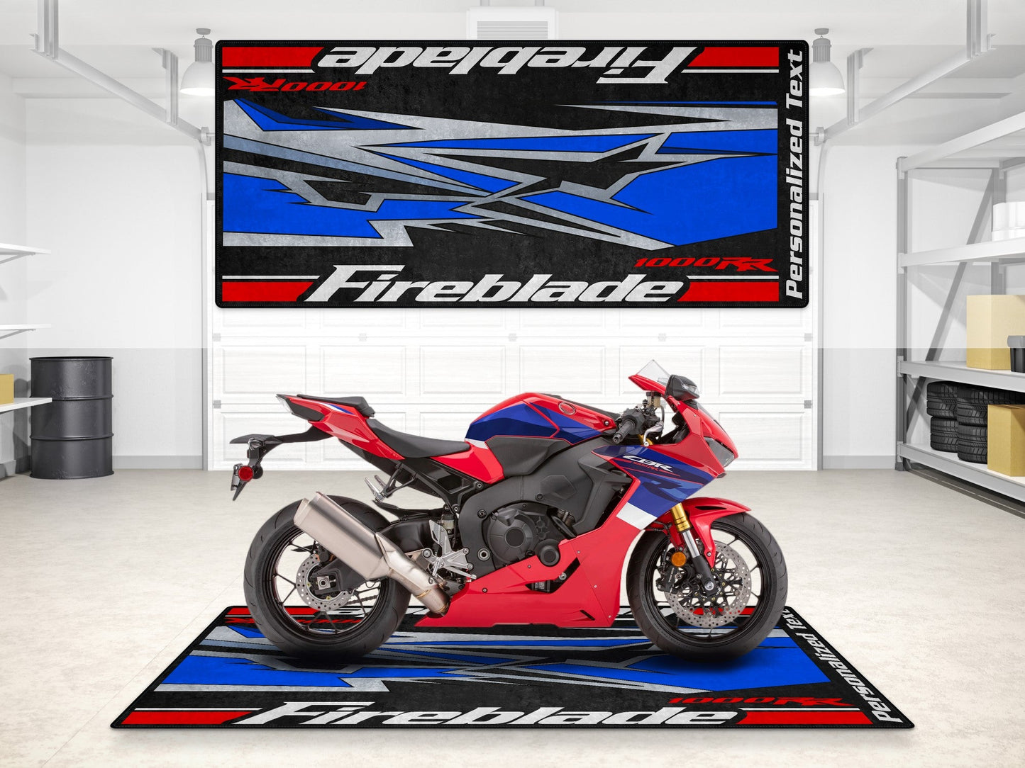 MPM Motorcycle Mat for Honda CBR1000RR Fireblade - MM7242