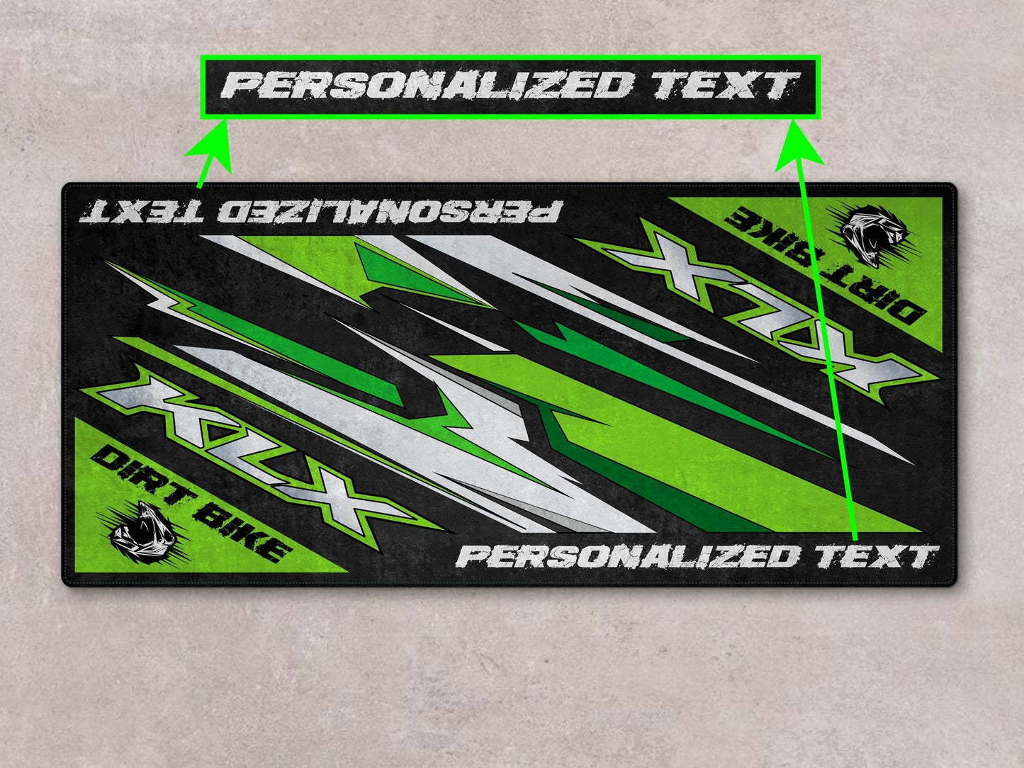 MPM Motorcycle Mat for Kawasaki KLX - MM7432