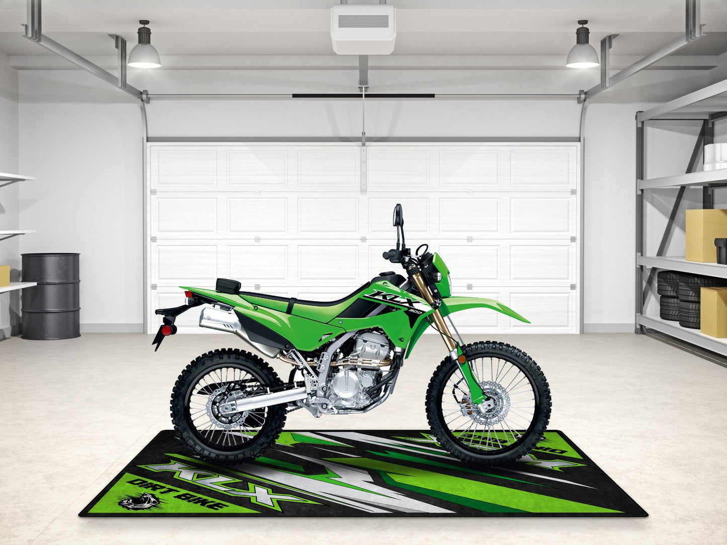 MPM Motorcycle Mat for Kawasaki KLX - MM7432