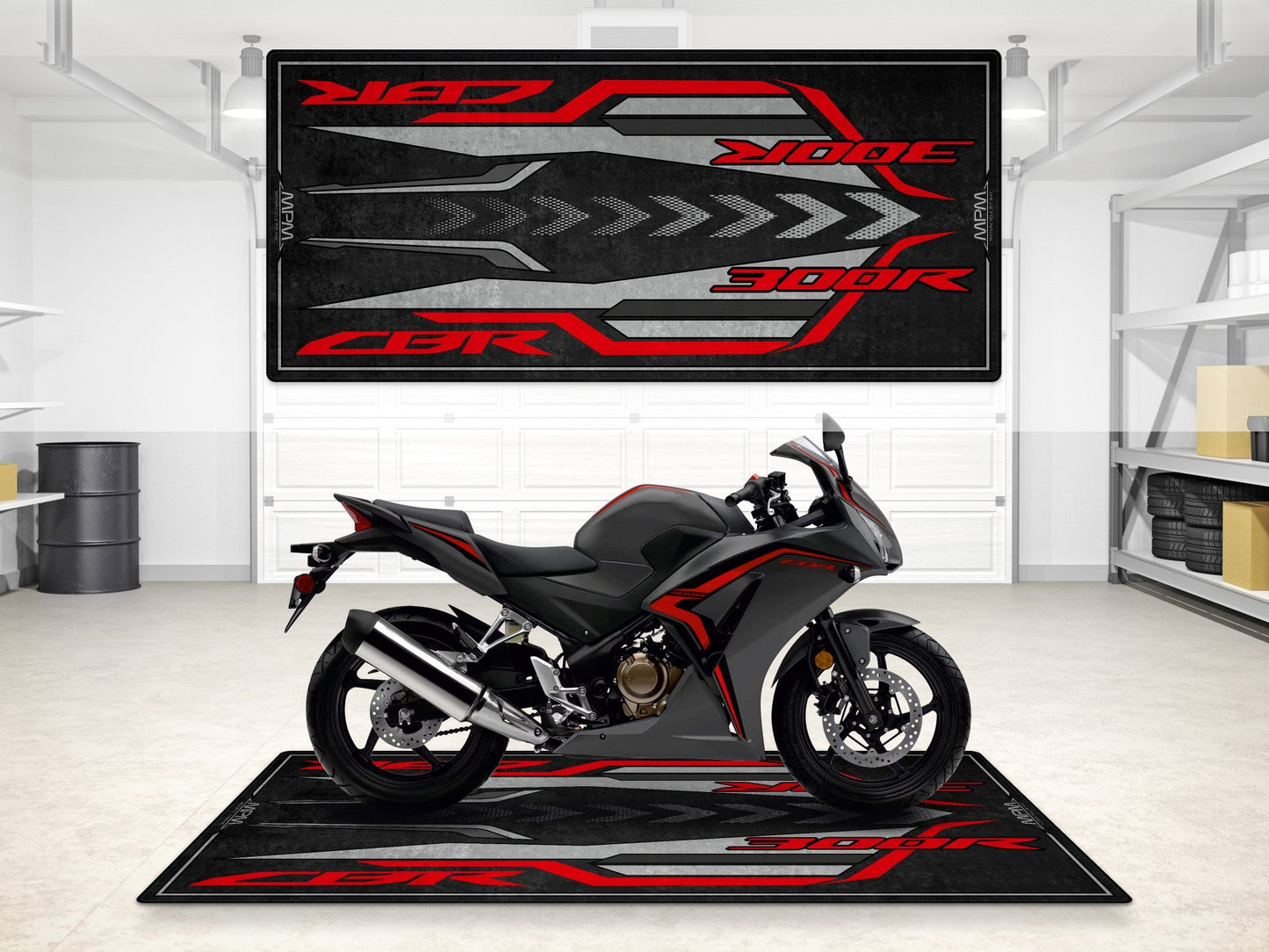 MPM Motorcycle Mat for Honda CBR300R - MM7446
