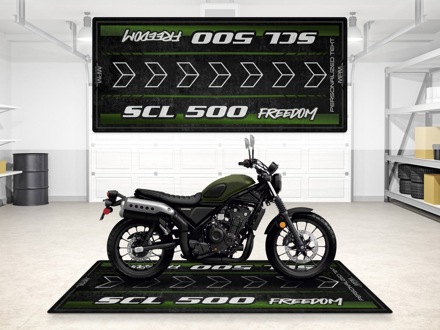 MPM Motorcycle Mat for Honda SCL500 - MM7448