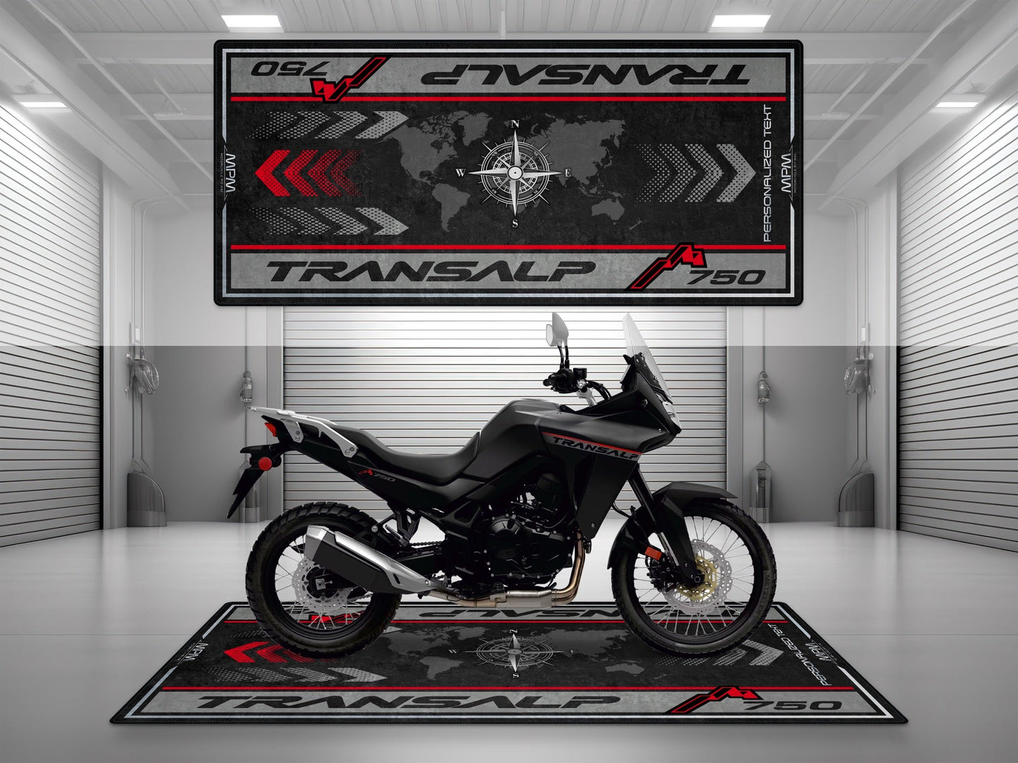 MPM Motorcycle Mat for Honda Transalp 750 - MM7453