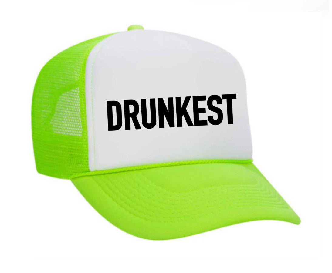 Drunkest Trucker Hat