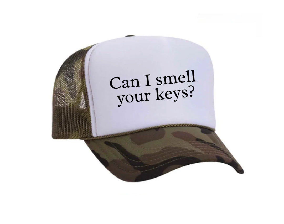 Can I Smell Your Keys? Trucker Hat