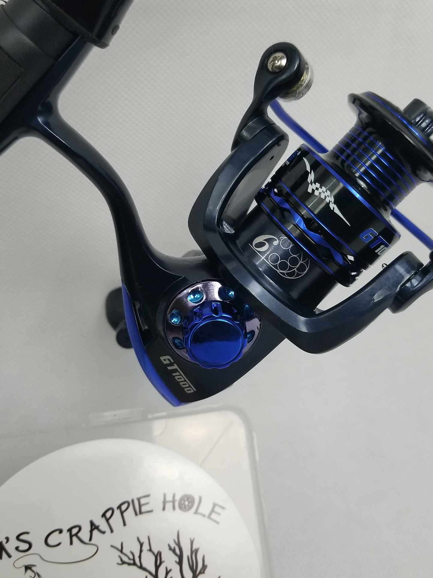 Cam's Complete 6'6" (6 BB Ball Bearing Reel) Magic Stix Curly Tail Combo  Special