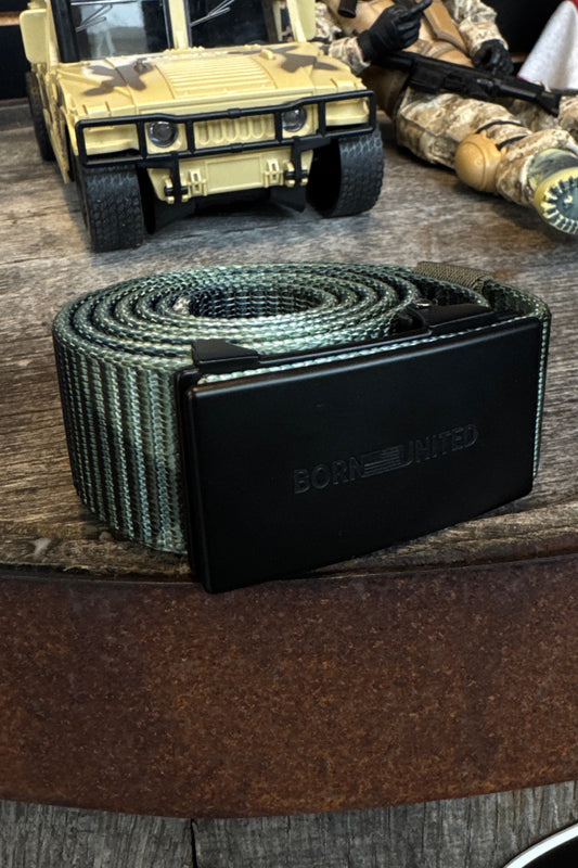 BU Logo Belt - Camo