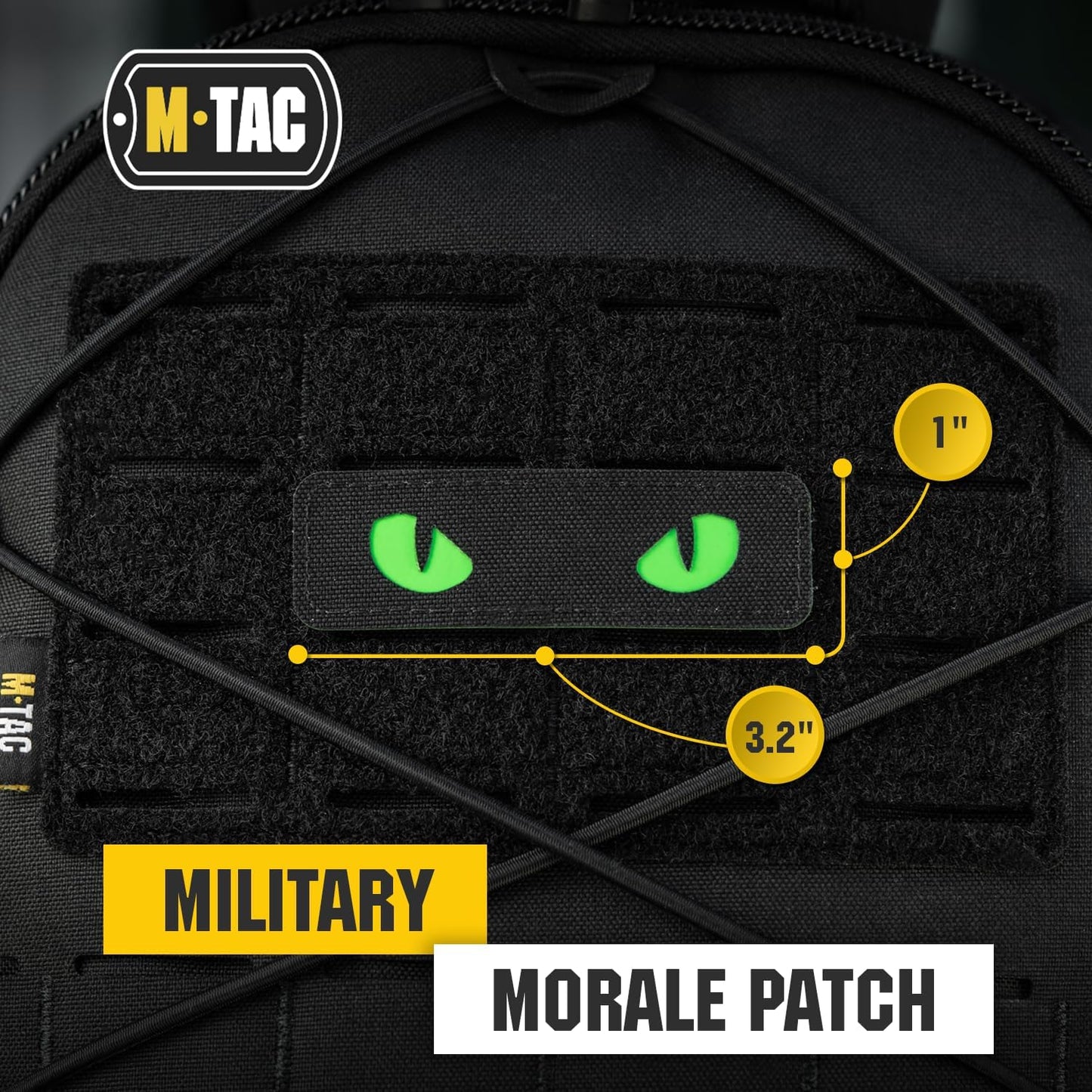 M-Tac Patch Cat Eyes Laser Cut