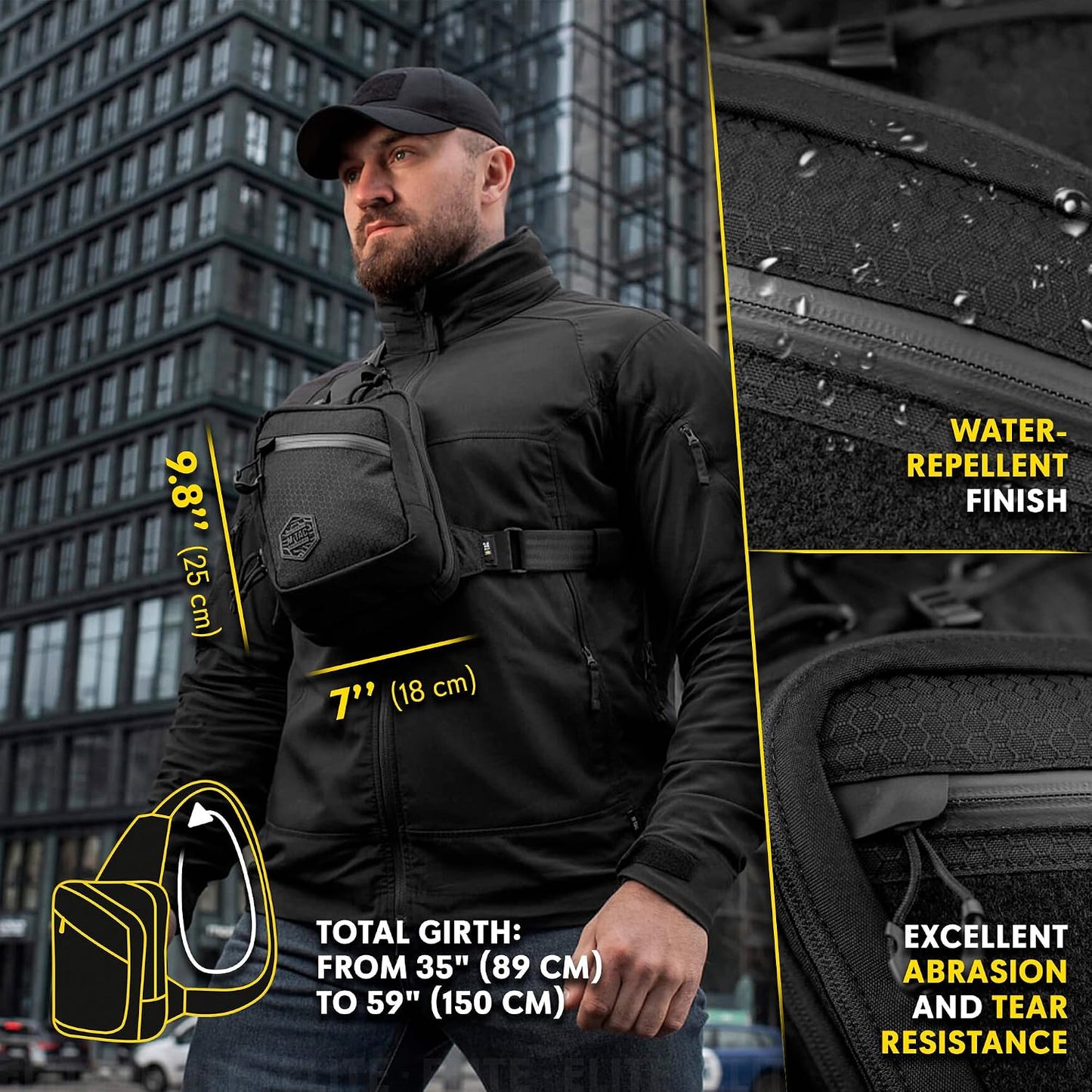 M-Tac Sling Pistol Bag Hex