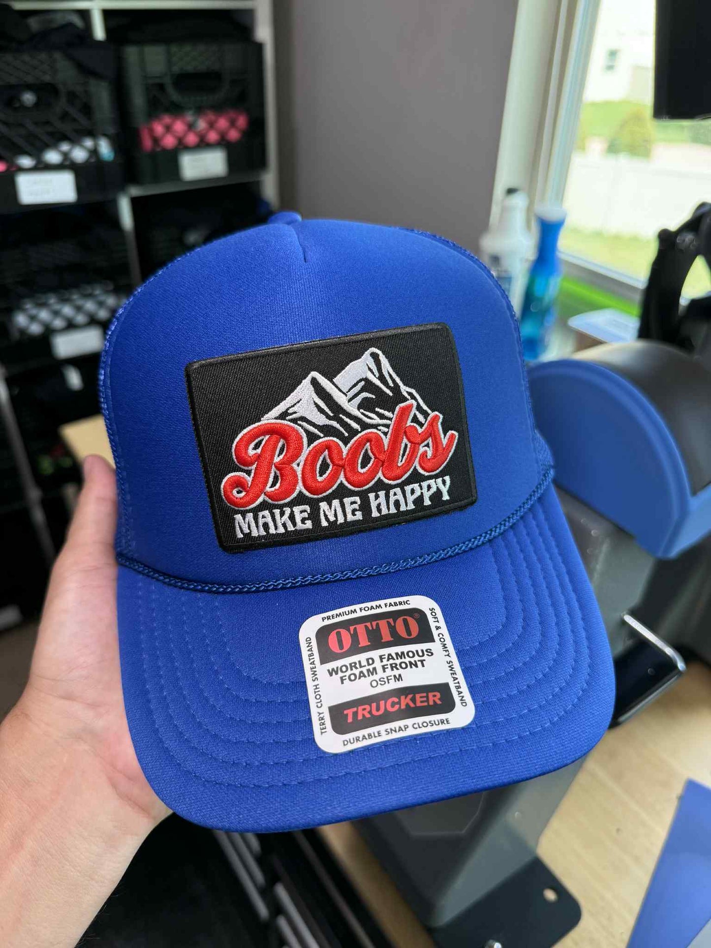 Make Me Happy Patch Hat