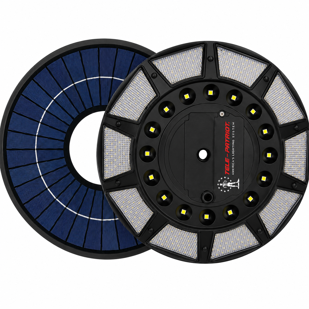2200 Lumen Solar Flagpole Light | TelePatriot Phoenix LED System