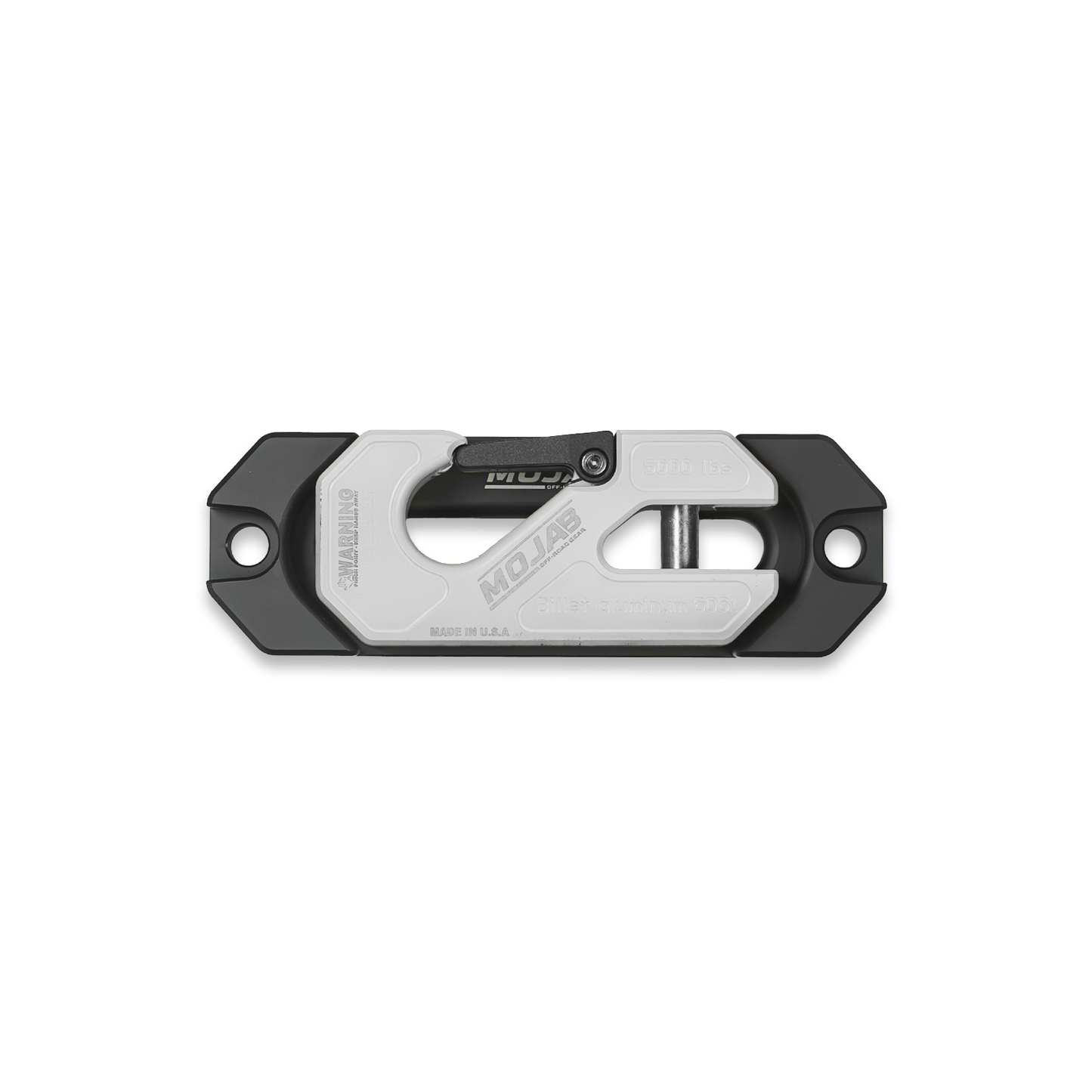 Side By Side / UTV Aluminum Recessed Winch Shackle with Fairlead Kit. (LIFE TIME WARRANTY*)