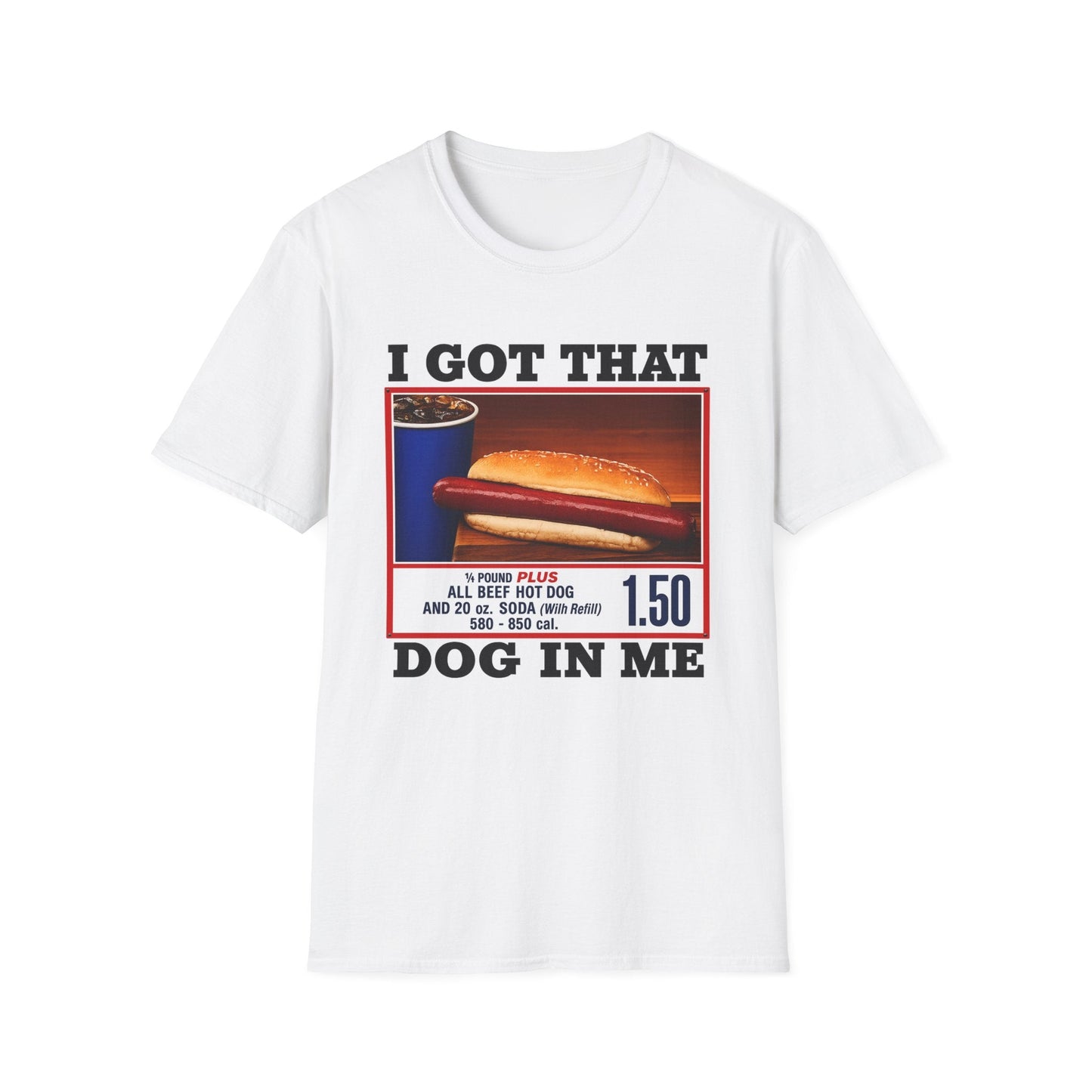T-Shirt — 'I Got That Dog' Vintage Grocery Graphic Tee