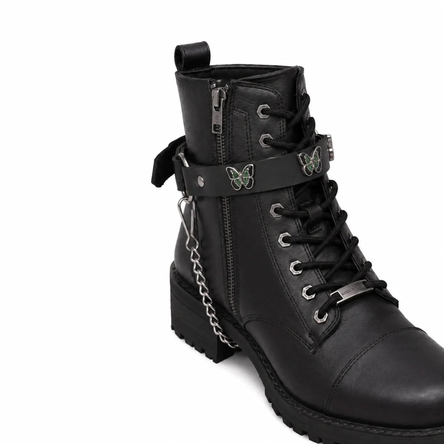 Boot Chain - Emerald Green Butterfly