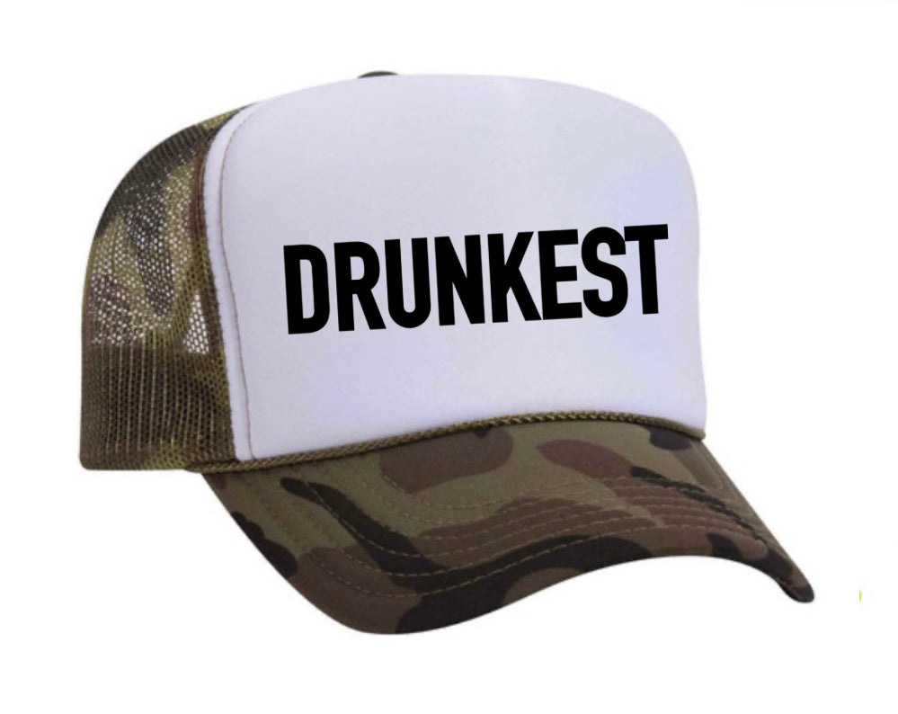 Drunkest Trucker Hat