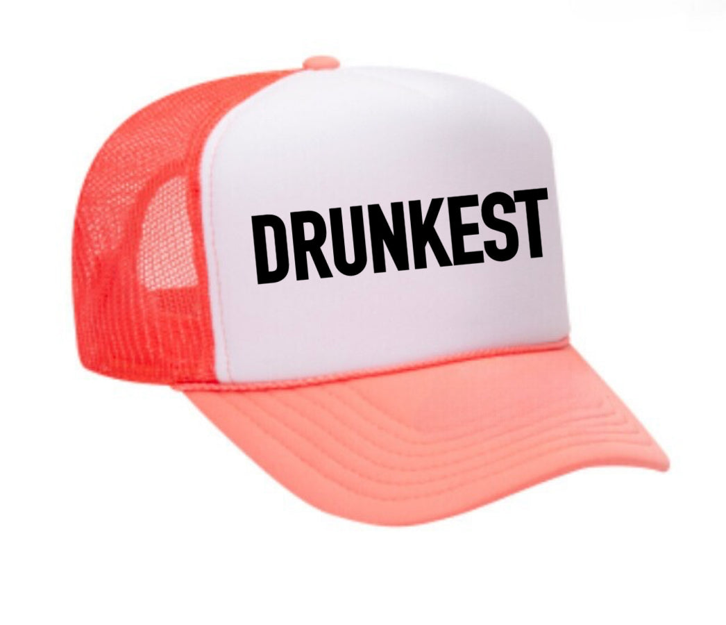 Drunkest Trucker Hat
