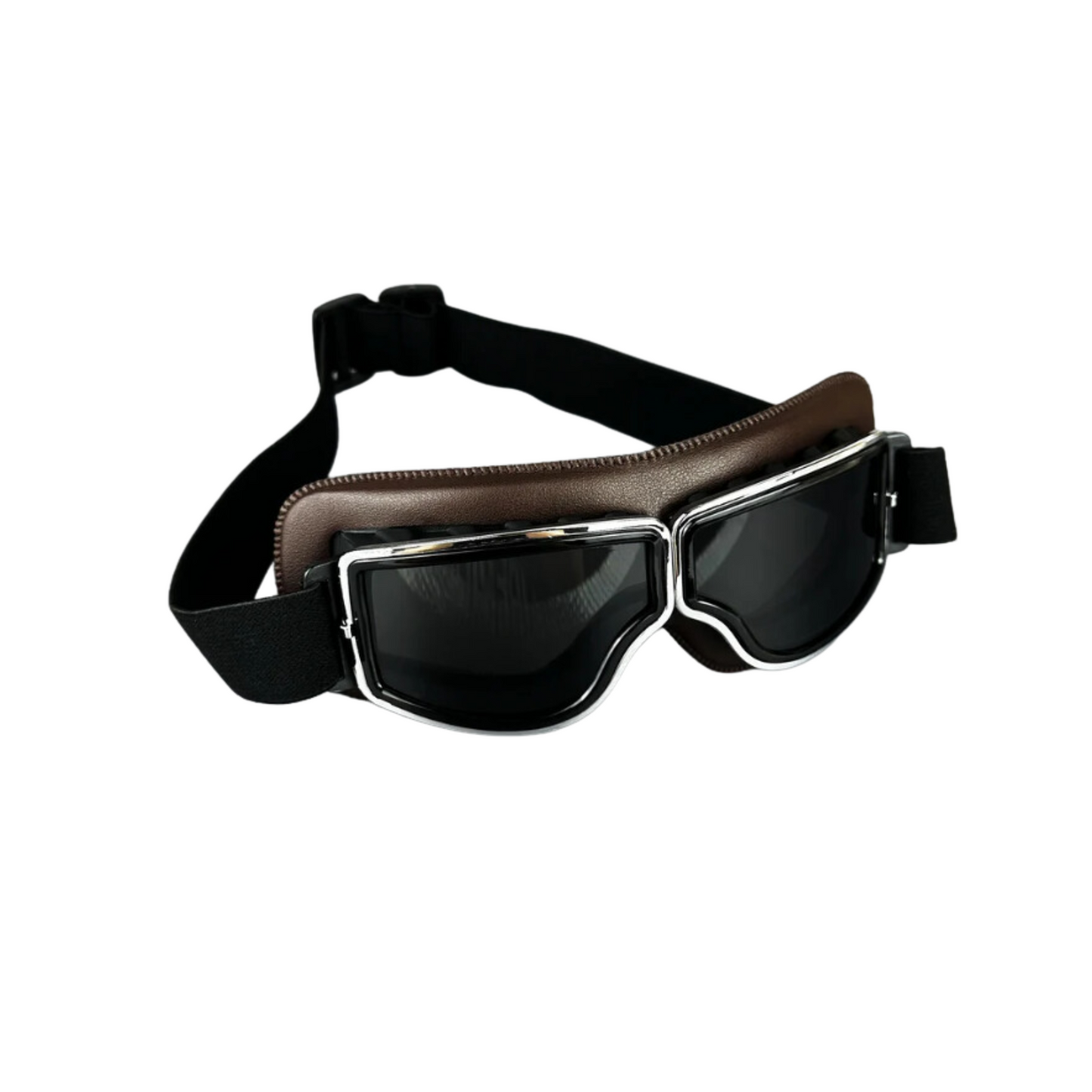 Vintage Leather Motorcycle Goggles