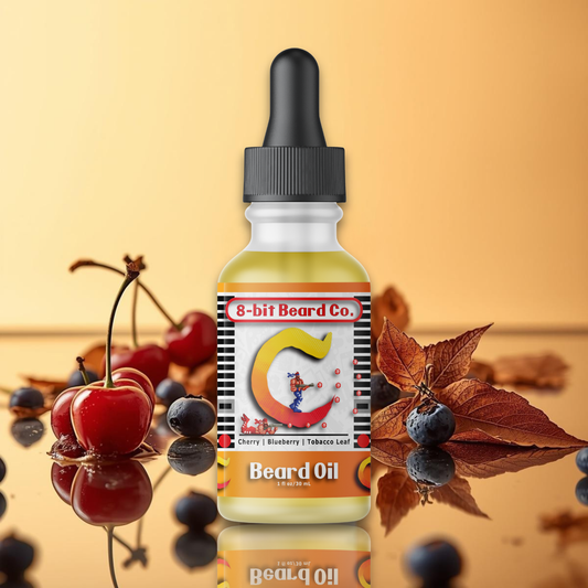 C | Beard Oil - Blueberry, Cherry, Tobacco Leaf