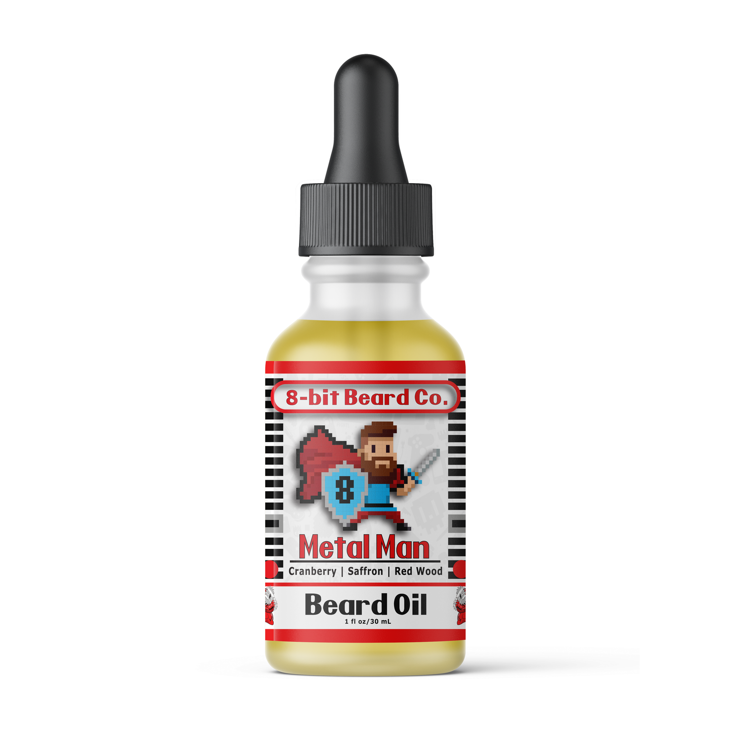 Metal Man | Beard Oil - Cranberry, Saffron, Red Wood