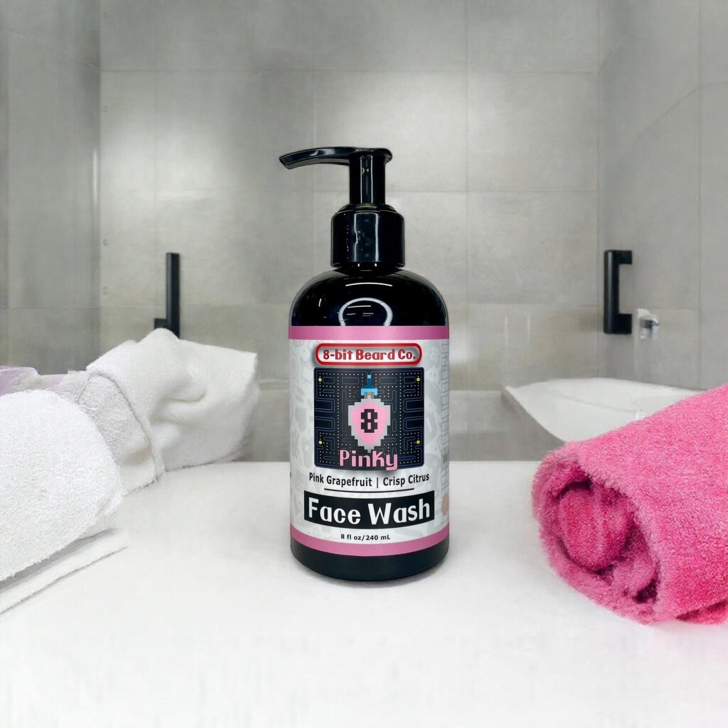 Pinky | Activated Charcoal Face Wash - Pink Grapefruit, Sweet Orange and Litsea