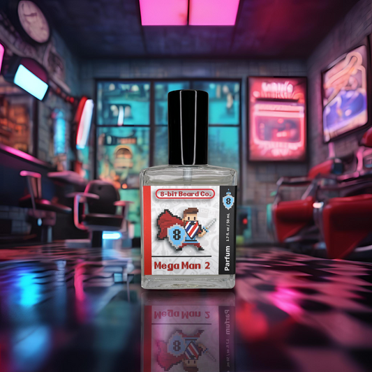 Mega Man 2 | Cologne - Crisp Barbershop, Cool Mint, Musk