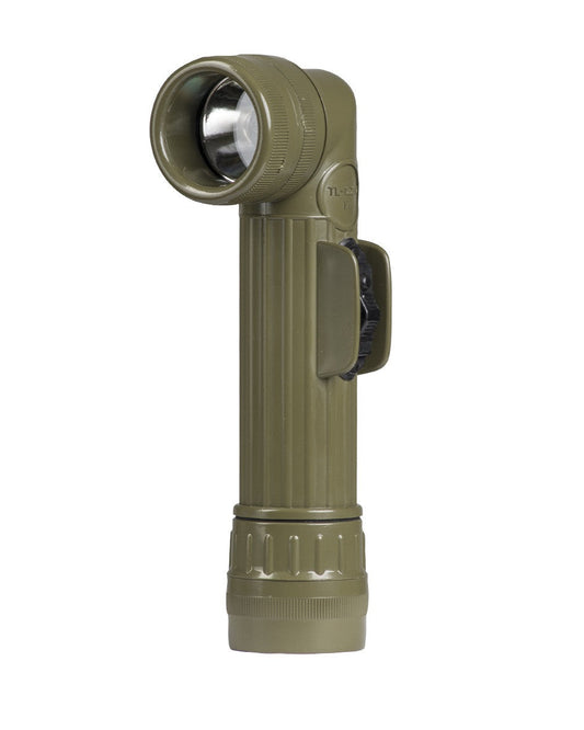 FRENCH OD TL122D ANGLEHEAD FLASHLIGHT LIKE NEW