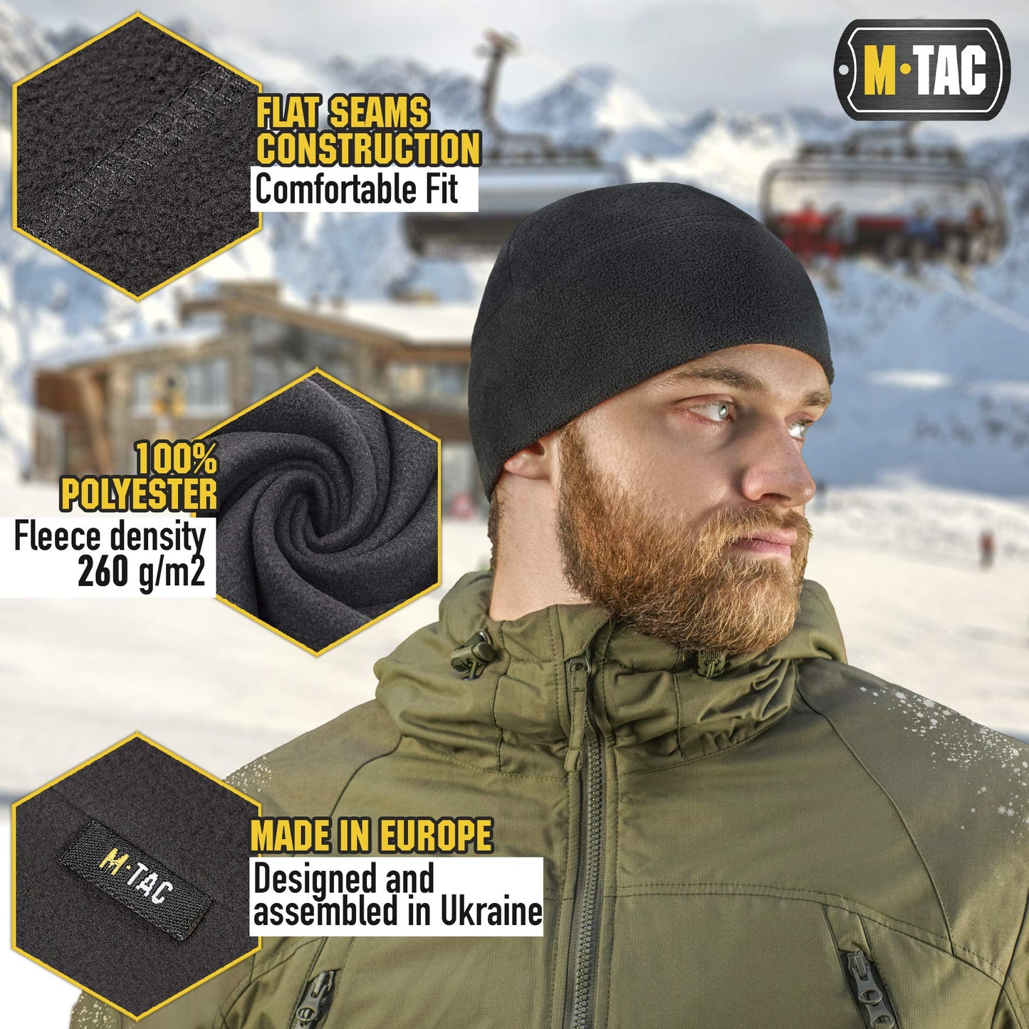 M-Tac Fleece Watch Cap (260 g/m2)