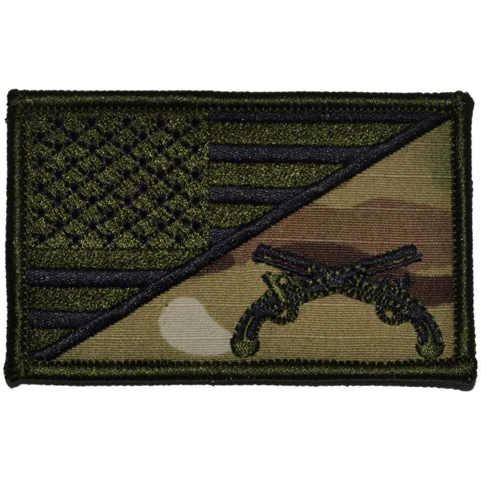 MP Military Police USA Flag - 2.25x3.5 Patch