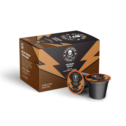 Death Wish Coffee - Medium Roast Death Cups