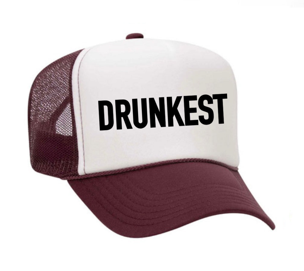 Drunkest Trucker Hat