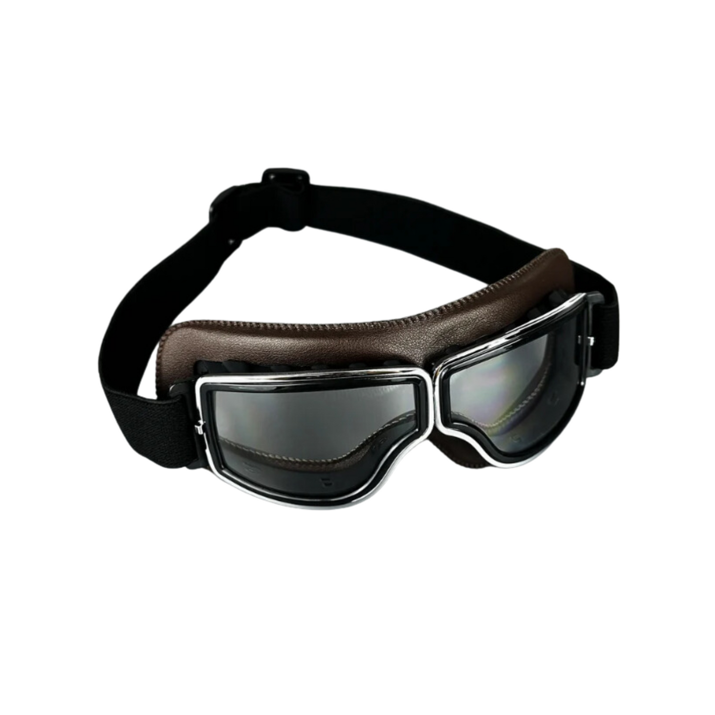 Vintage Leather Motorcycle Goggles