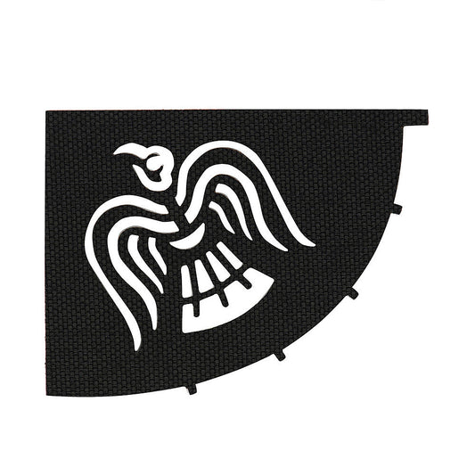 M-Tac Patch Raven Banner Laser Cut Through