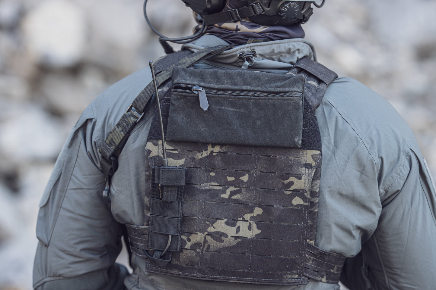 Tactical Antenna Relocation Kit(Black, Tan, or Green) - Baofeng Radios