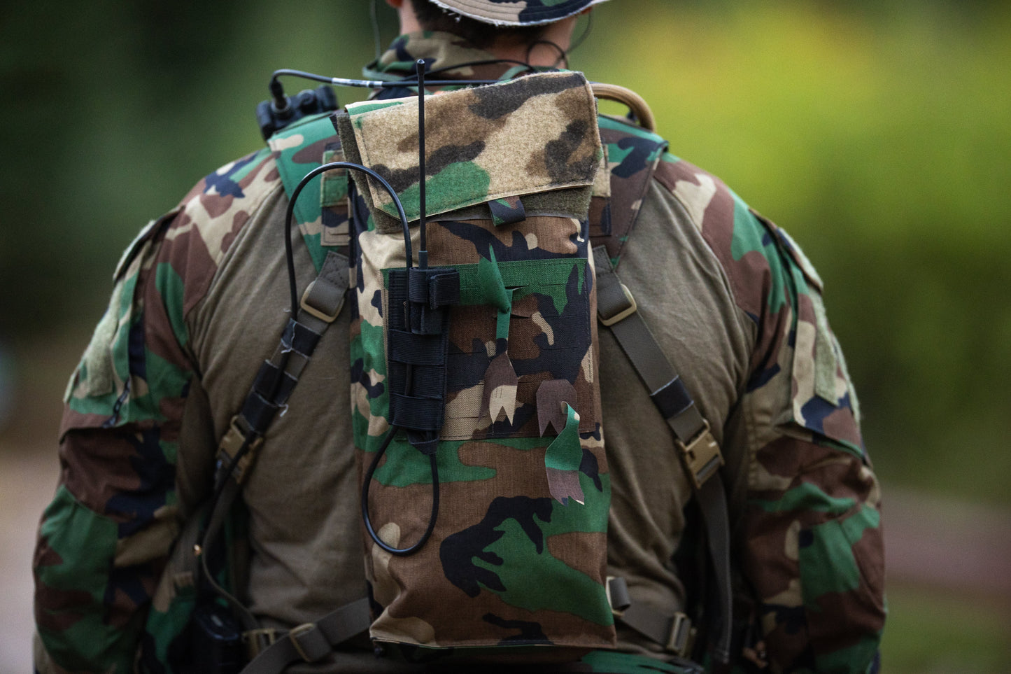 Tactical Antenna Relocation Kit(Black, Tan, or Green) - Baofeng Radios