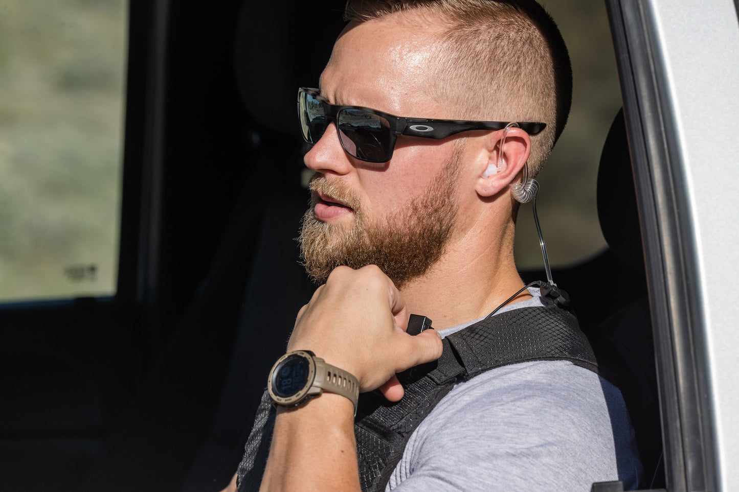 Mic & Earpiece Radio Kit - Quick Disconnect (Hirose) Kenwood Multi-Pin TK & NX Series